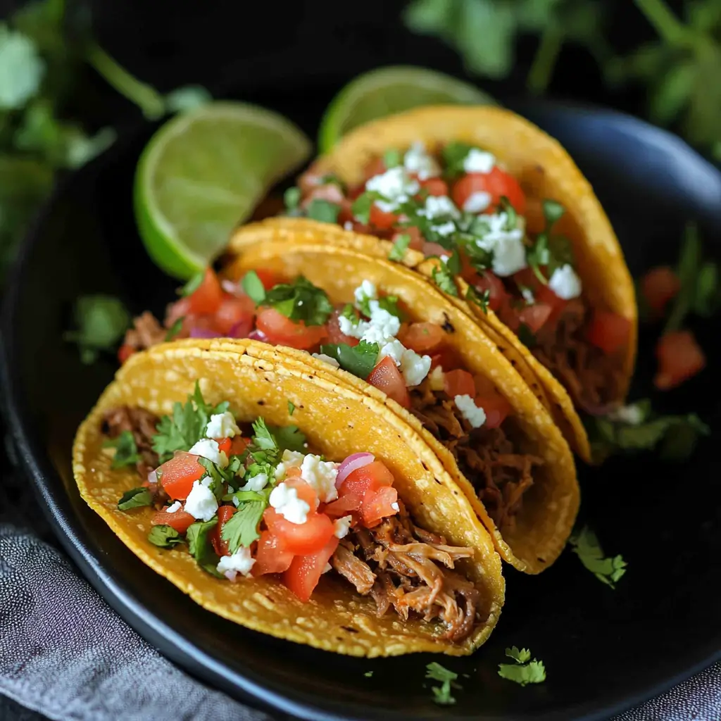 Slow Cooker Street Tacos