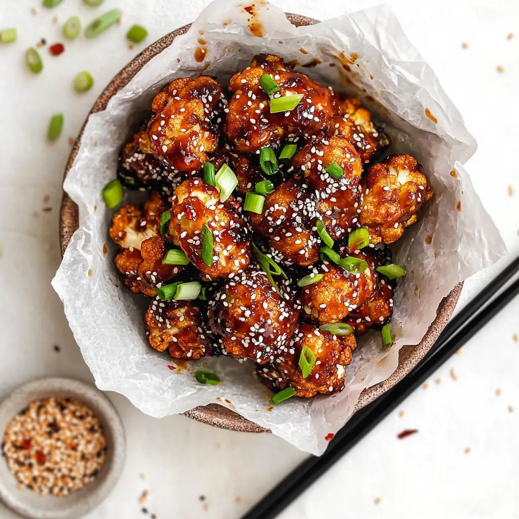 Air Fryer Cauliflower Wings