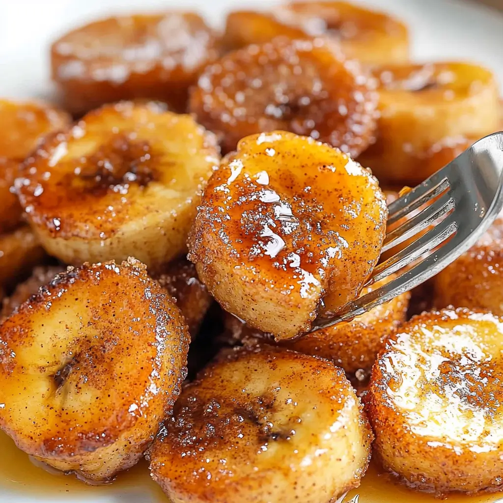 Caramelized Cinnamon Bananas