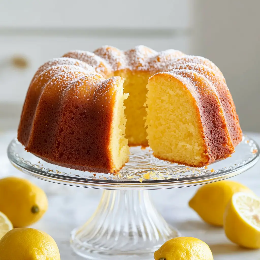 Light lemon cake