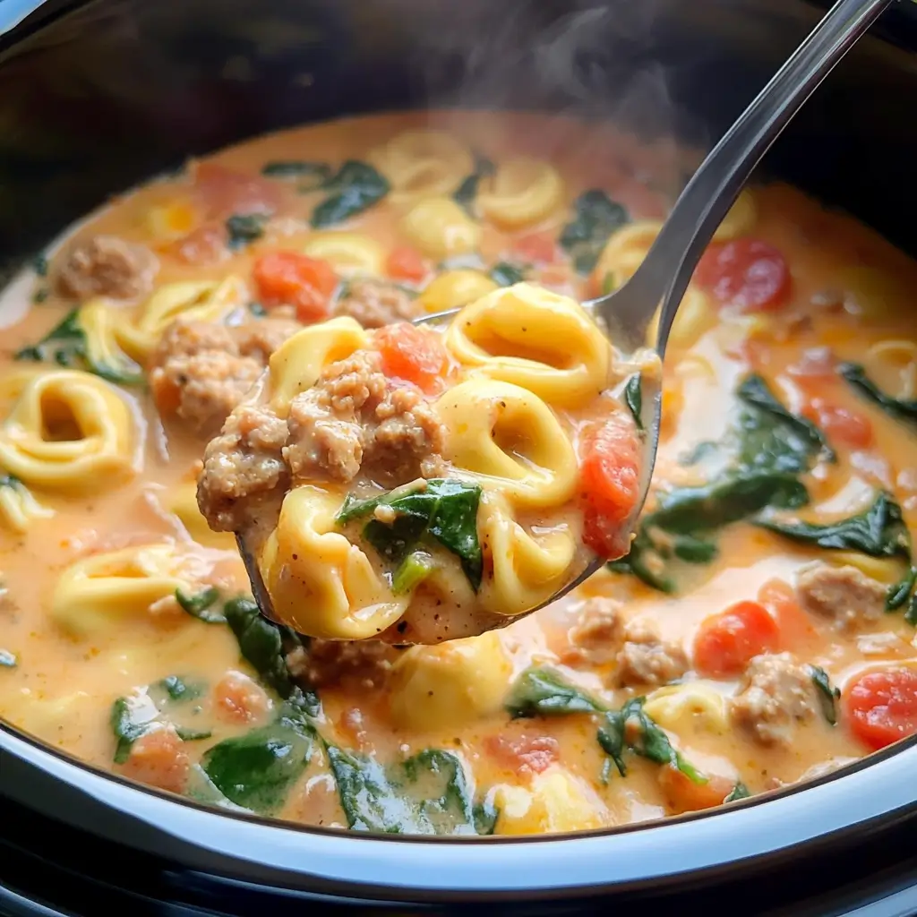 Sausage Tortellini Soup