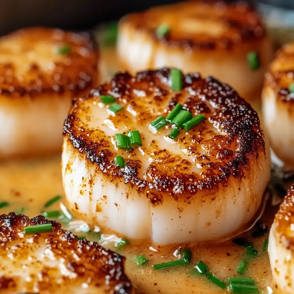 Spicy Cajun Scallops