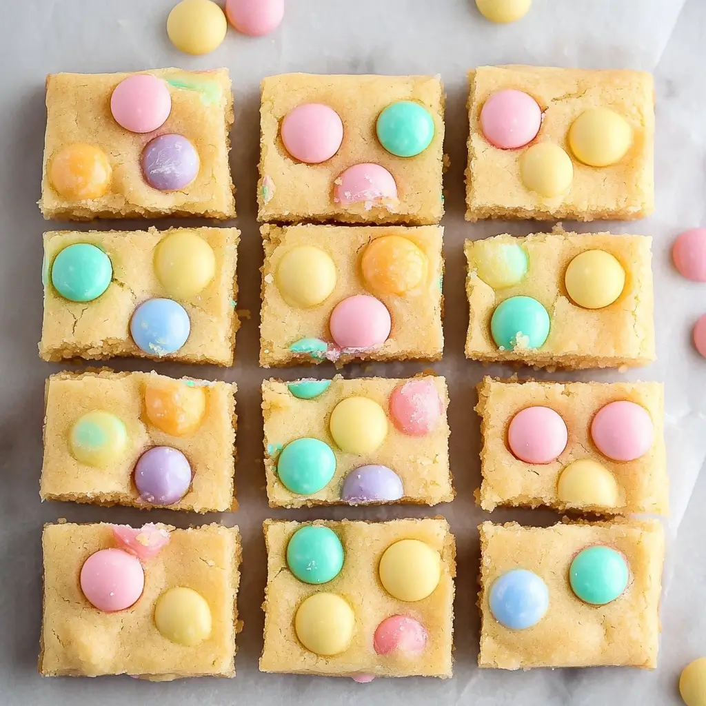 M&M Cookie Bars 