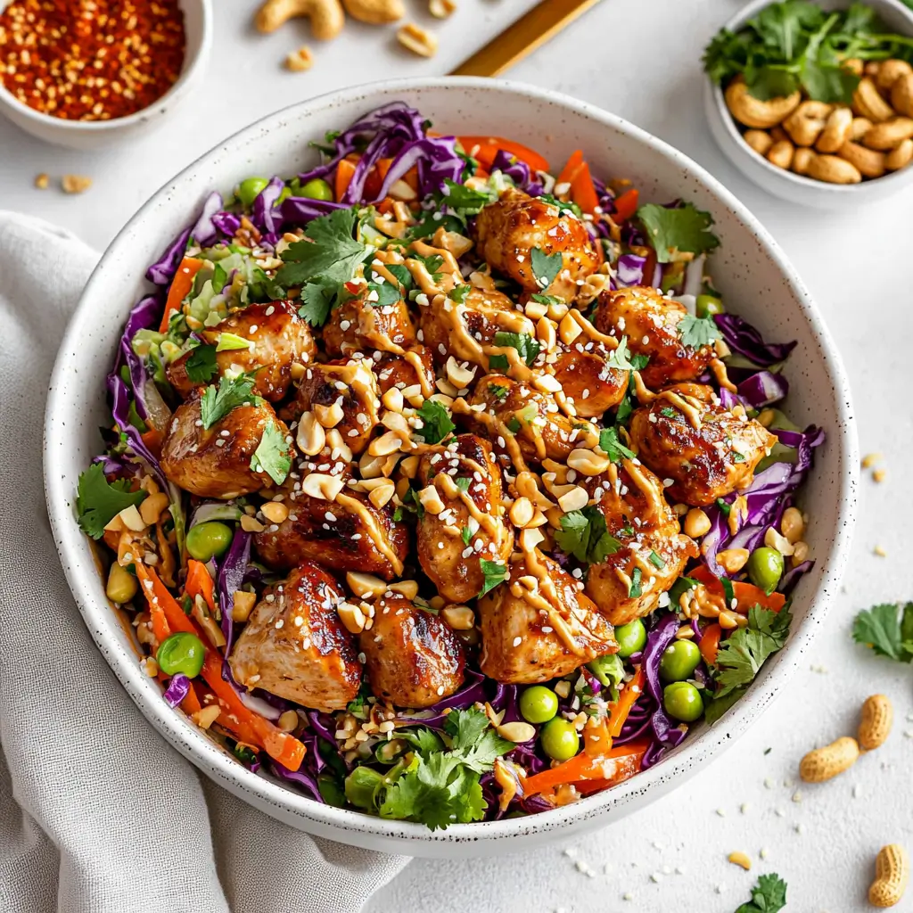 Peanut Chicken Salad