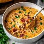 Low-Carb Cheeseburger Soup