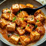 Spicy tofu coconut sauce