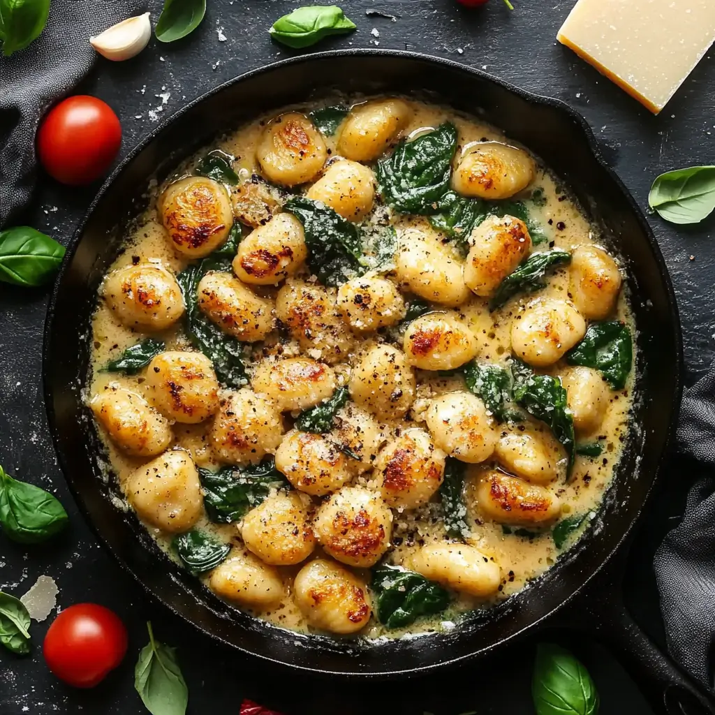 Garlic Chicken Gnocchi
