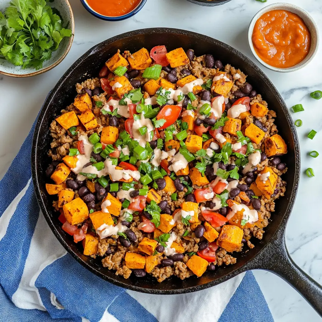 Ground Turkey Sweet Potato