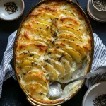 Cheesy Garlic Potatoes Gratin