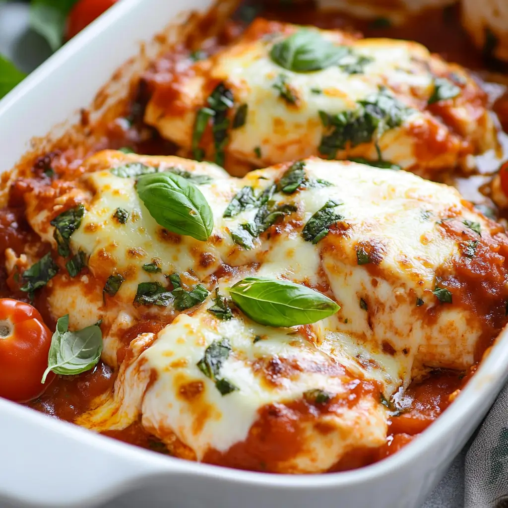 Chicken Mozzarella Bake