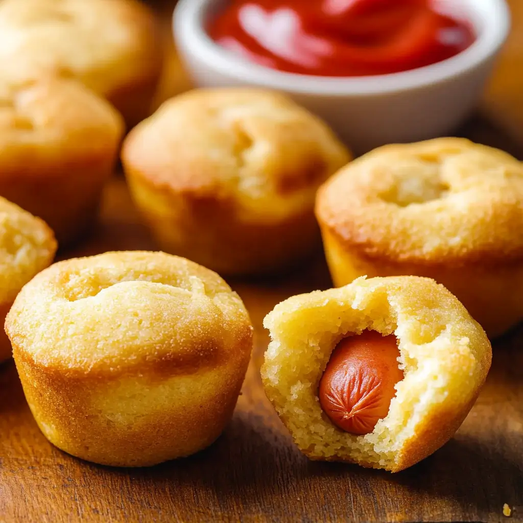 Mini Corn Dog Muffins