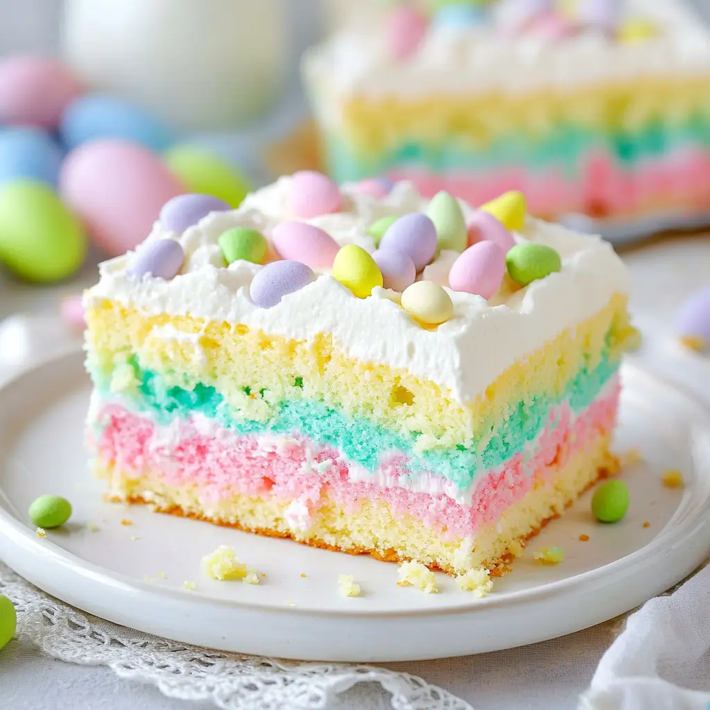 Easter Poke Cake