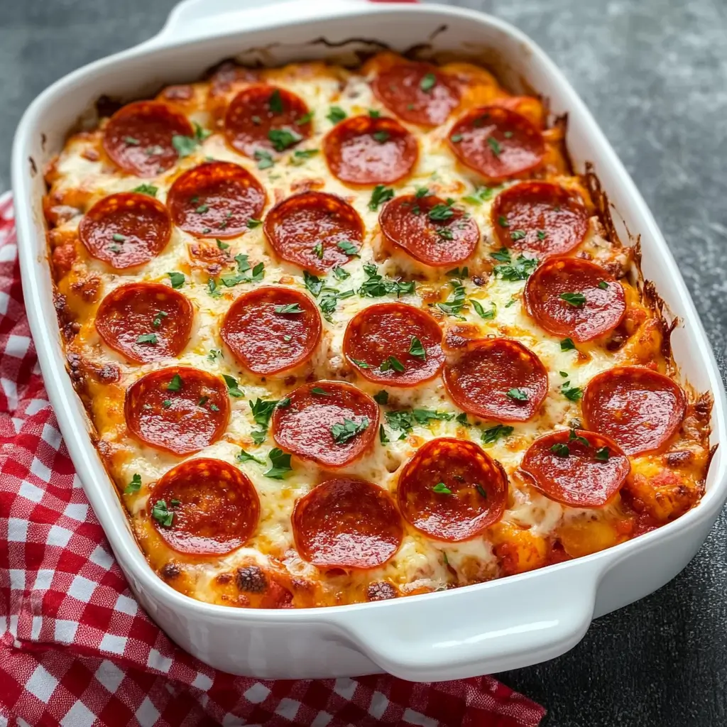 Biscuit Pizza Bake