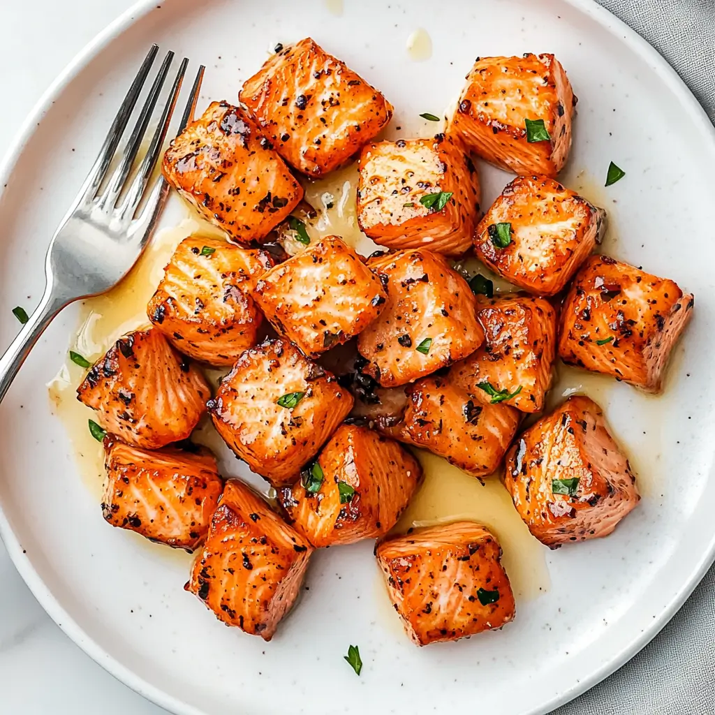 Air Fryer Salmon Bites