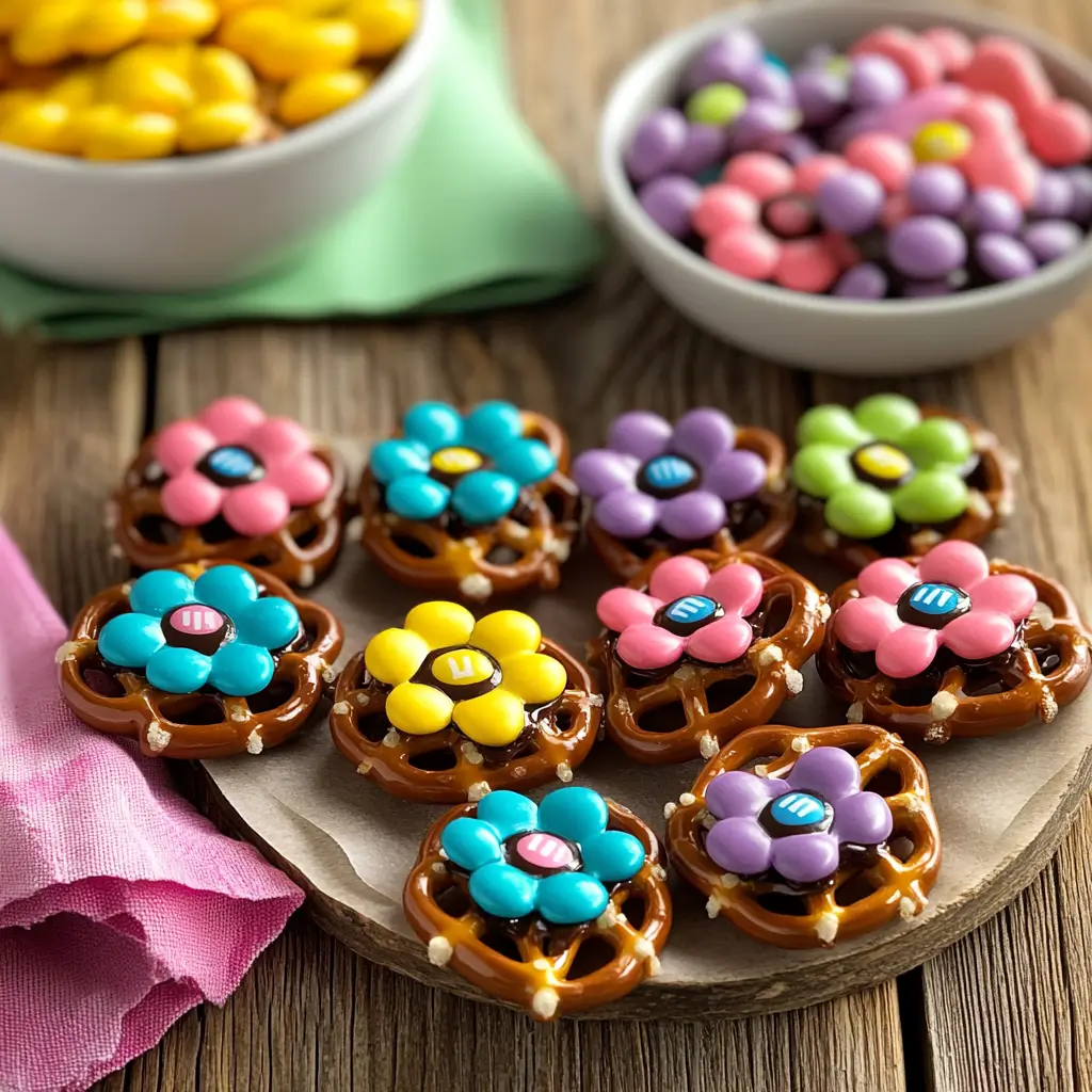Flower Pretzel Bites