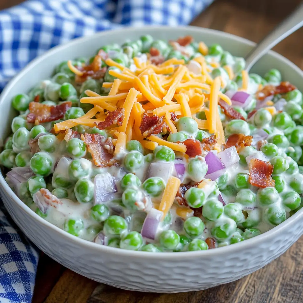 Creamy Pea Salad