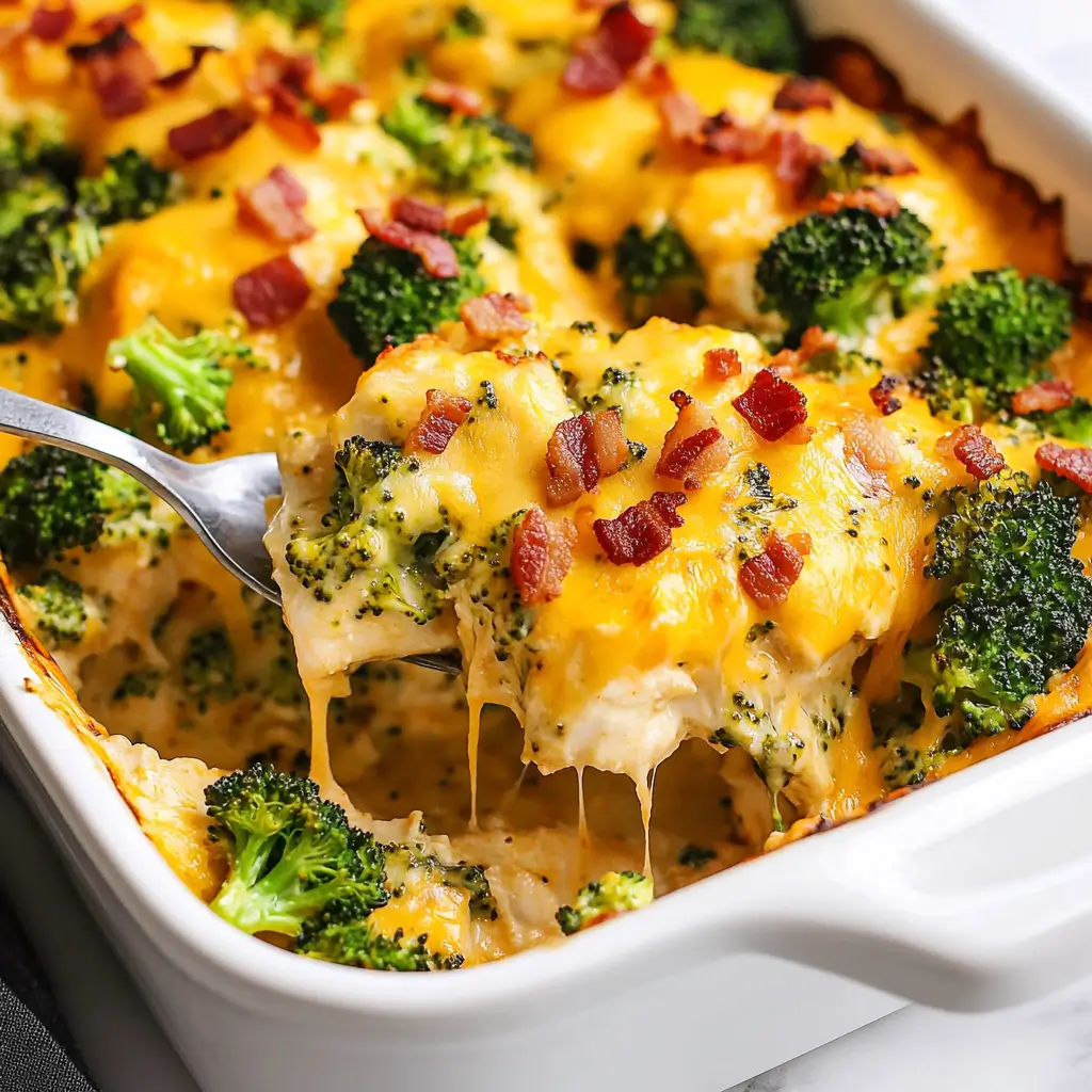 Broccoli Bacon Cheddar Chicken