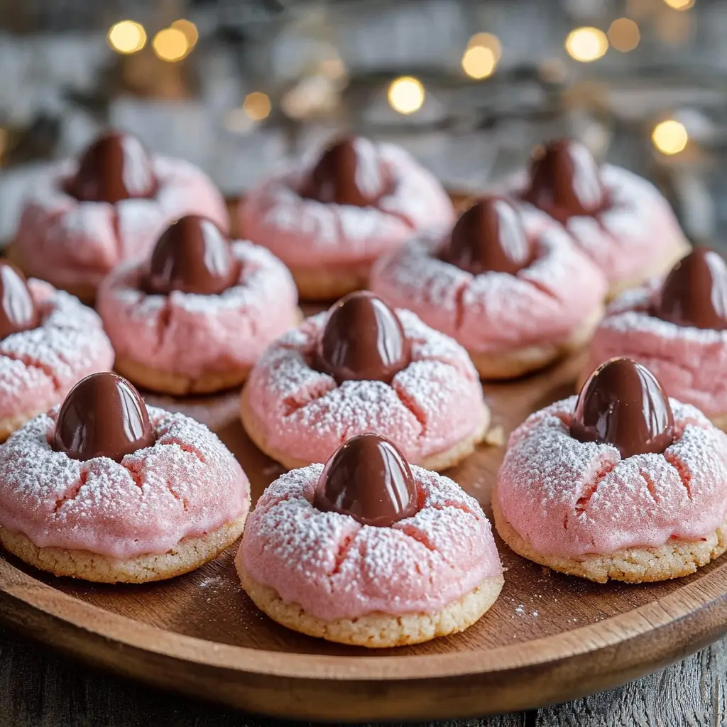 Strawberry Kiss Cookies