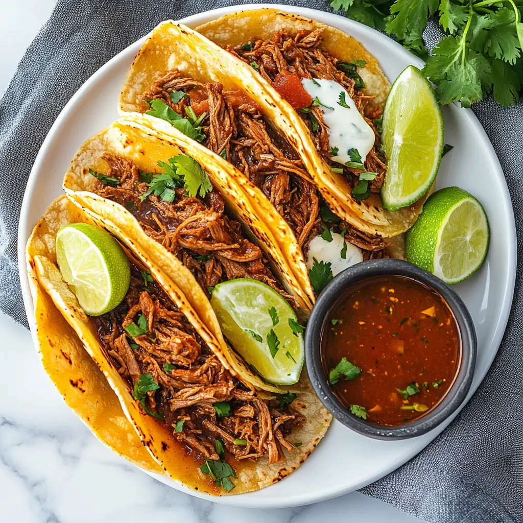 Slow Cooker Birria Tacos