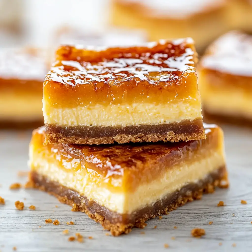 Crème Brûlée Cheesecake Bars