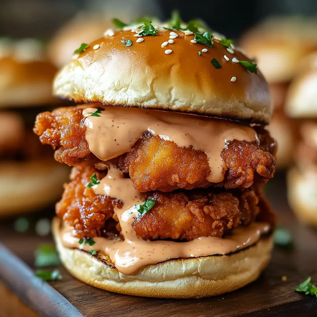 Bang Bang Chicken Sliders