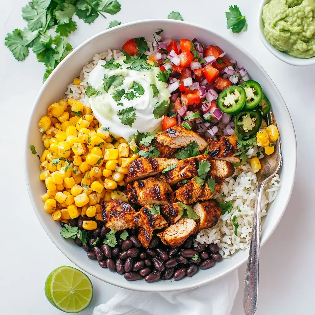 Chicken Burrito Bowls