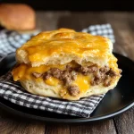 Cheeseburger Biscuit Bombs