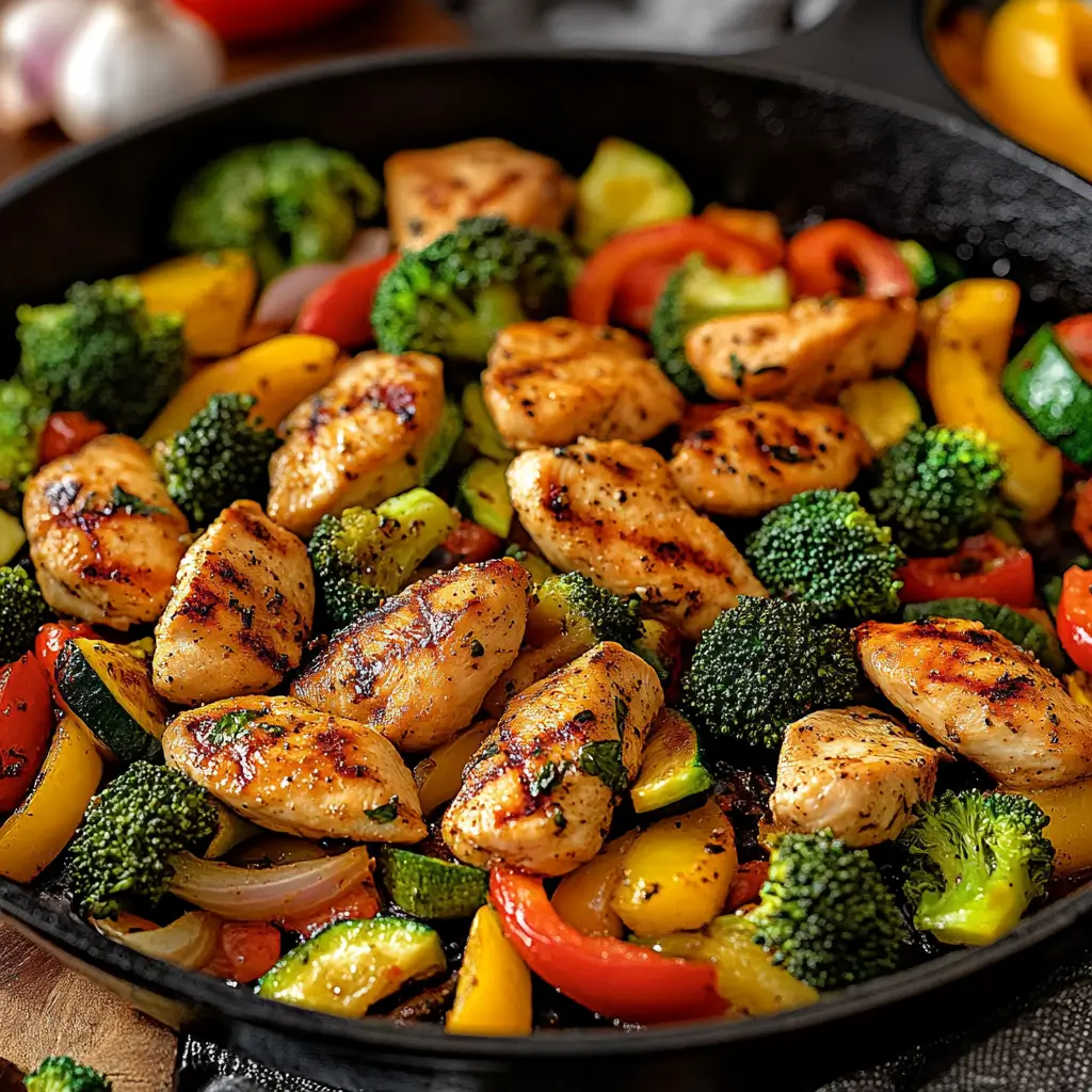 Healthy Chicken Skillet
