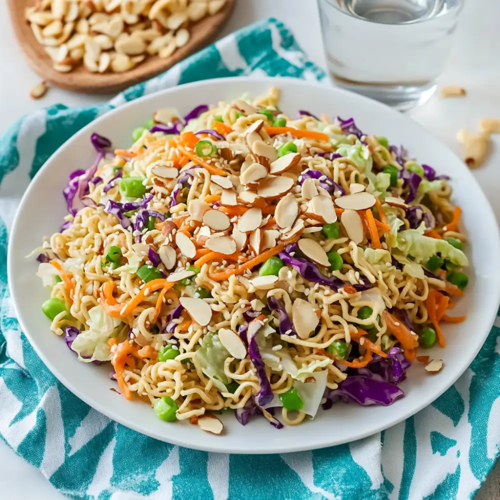 Crunchy ramen salad