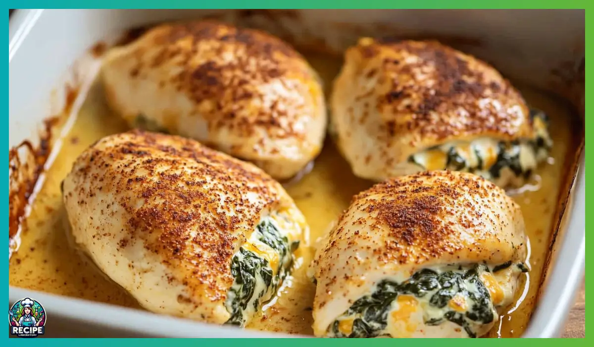 creamy stuffed chicken