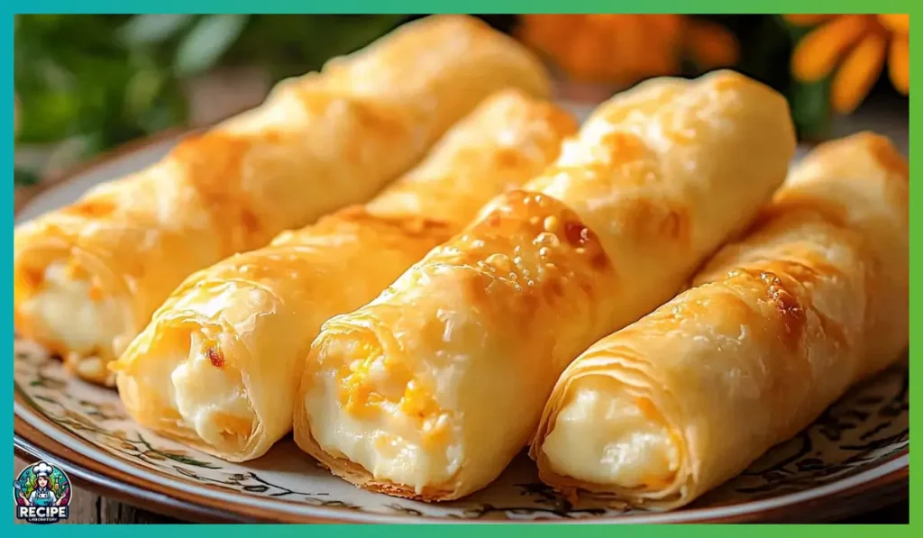 Baked cream cheese Rangoon