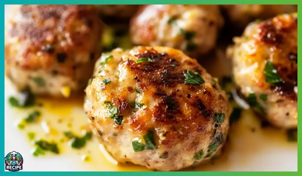 Turkey Zucchini Meatballs