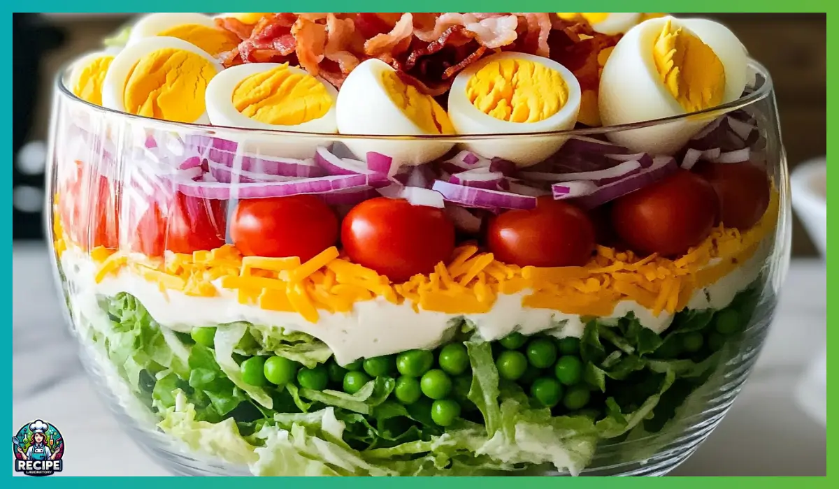 Layered salad recipe