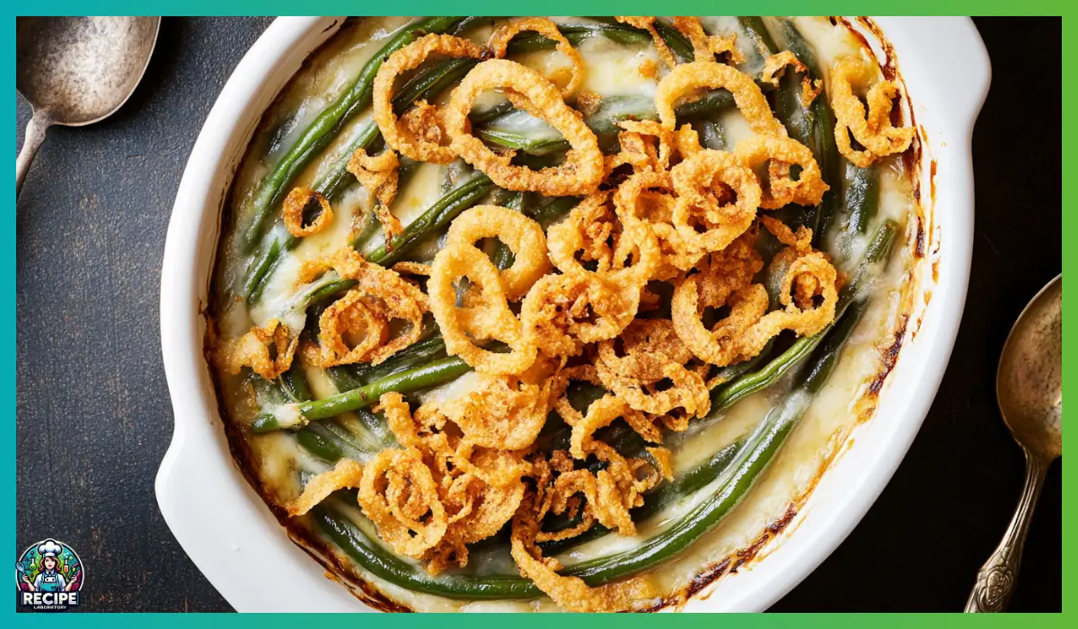 cheesy green bean casserole