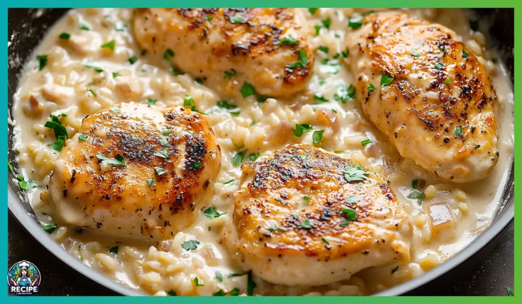 Creamy Parmesan chicken