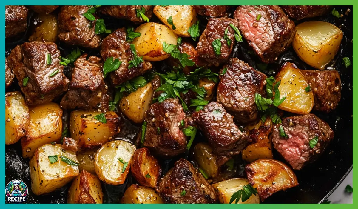 Garlic Herb Steak Bites