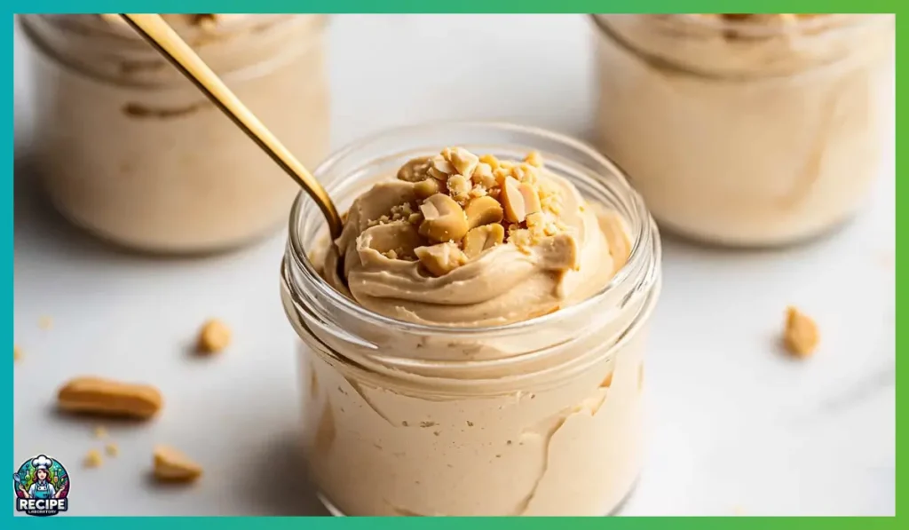 Peanut butter mousse
