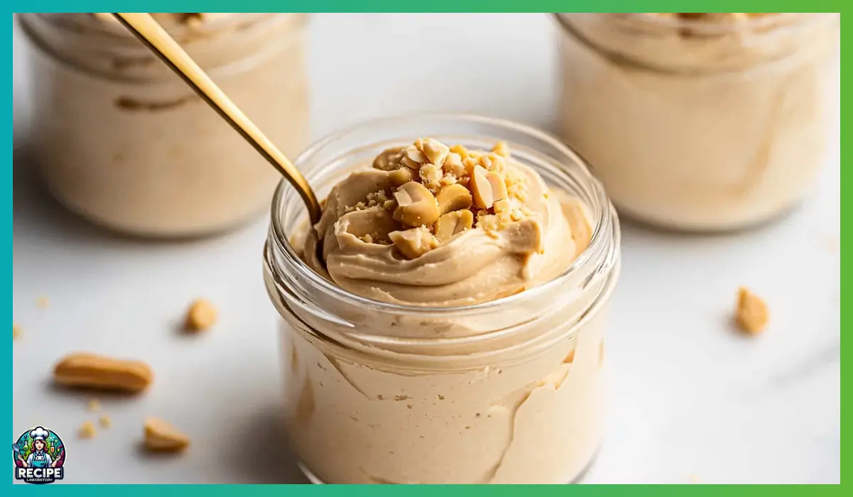 Peanut butter mousse