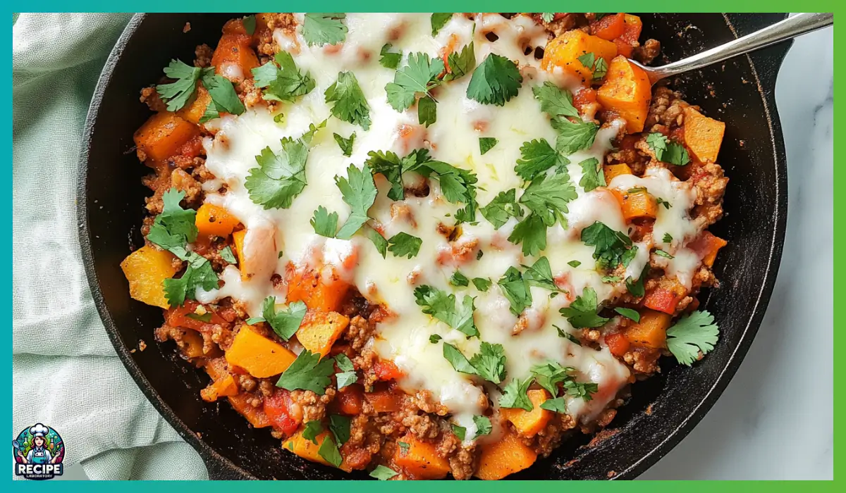 Ground turkey skillet