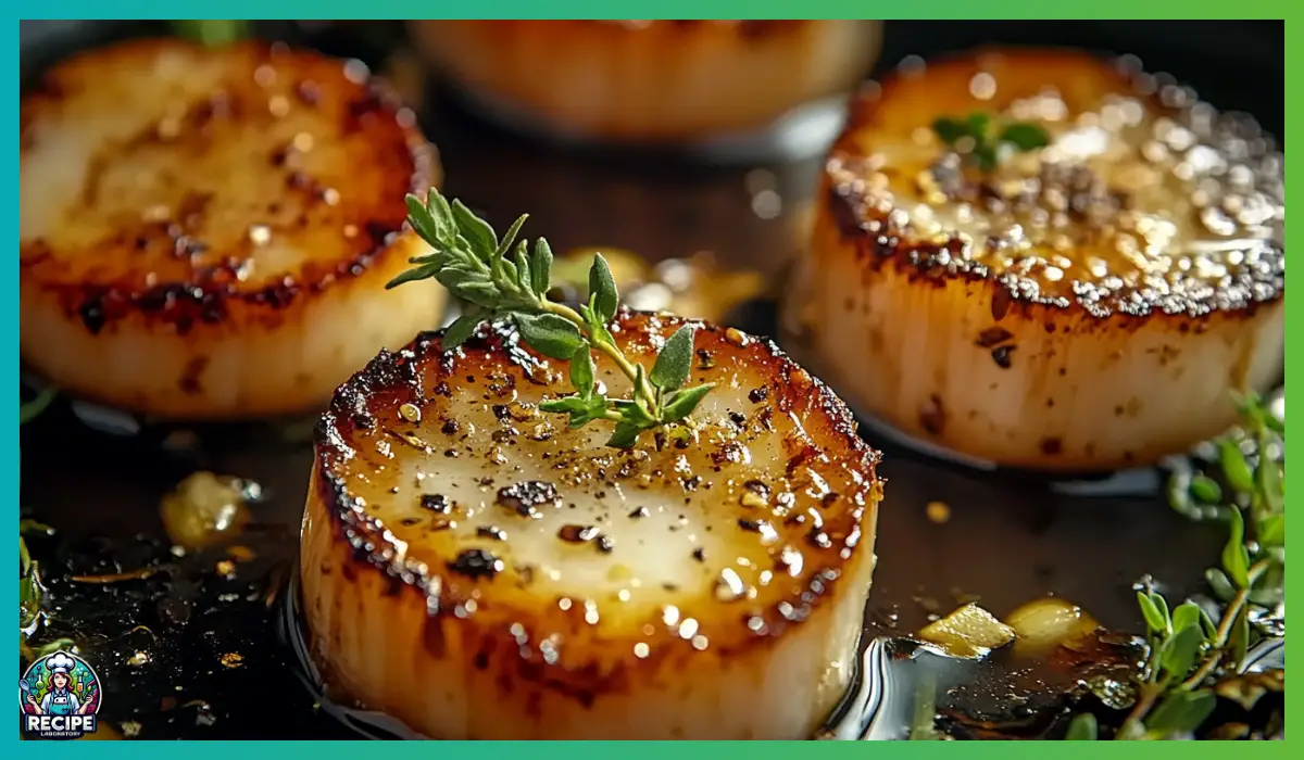 Easy Seared scallops