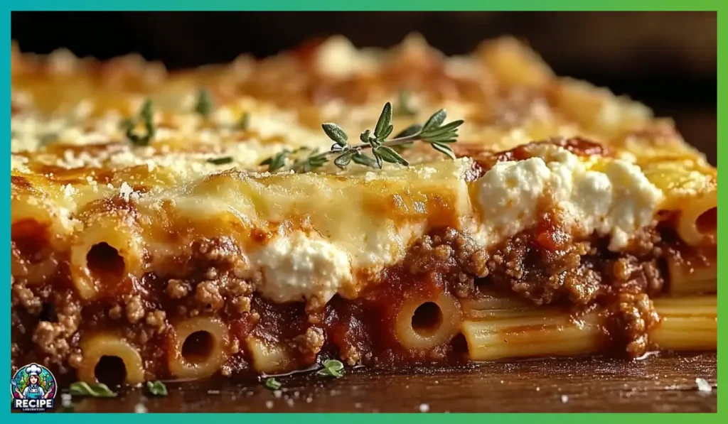 baked ziti with ricotta