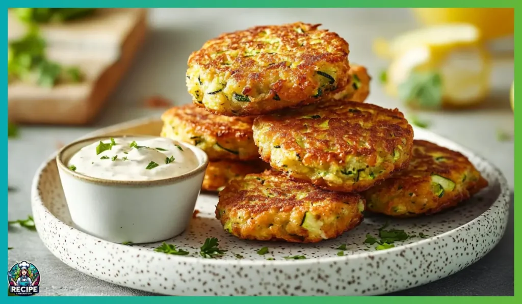 crispy zucchini fritters