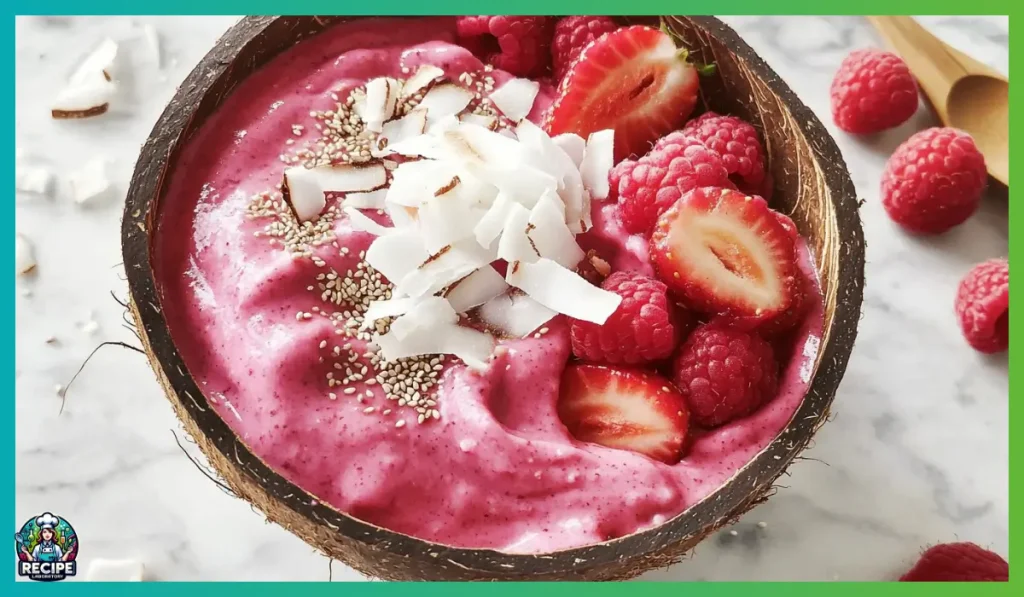 Strawberry Banana Smoothie Bowl