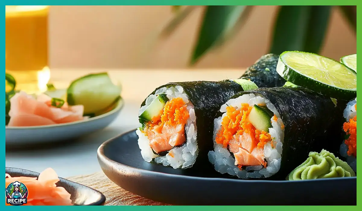 Spicy Salmon Sushi