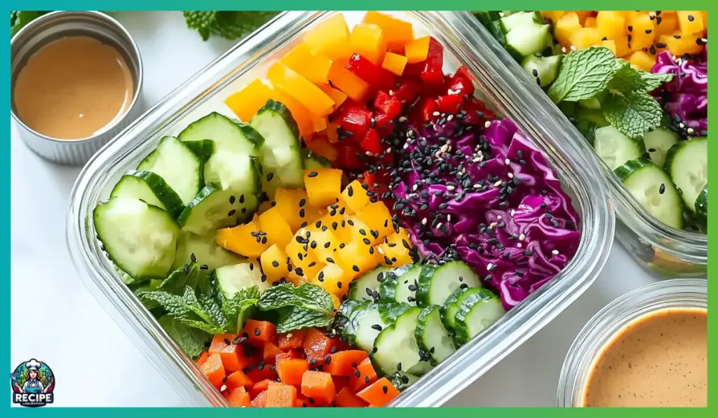 Rainbow Veggie Bulgur Salad