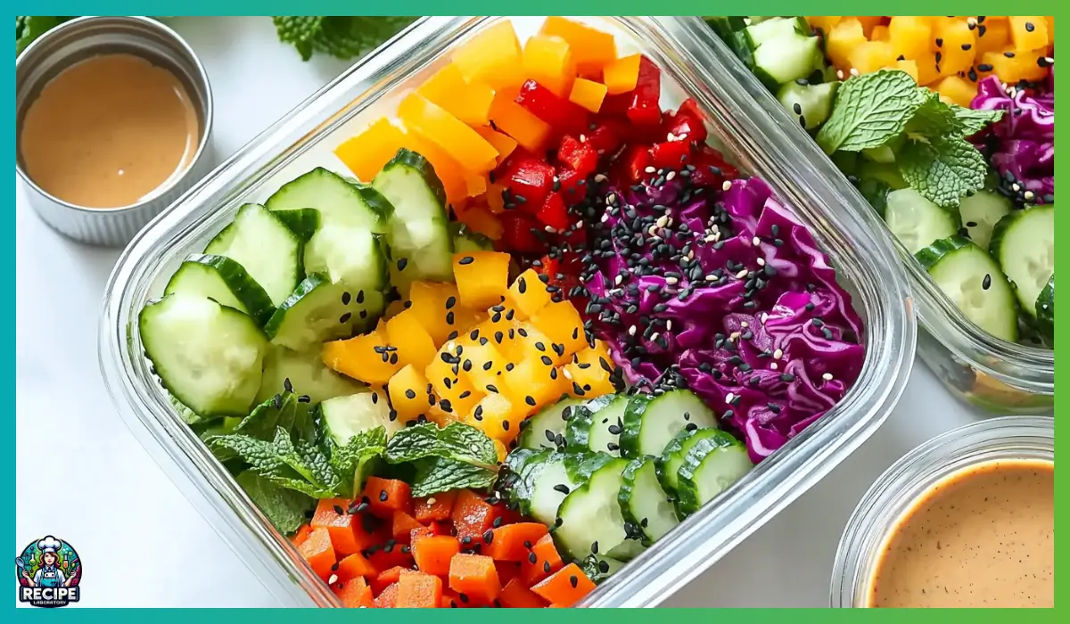 Rainbow Veggie Bulgur Salad