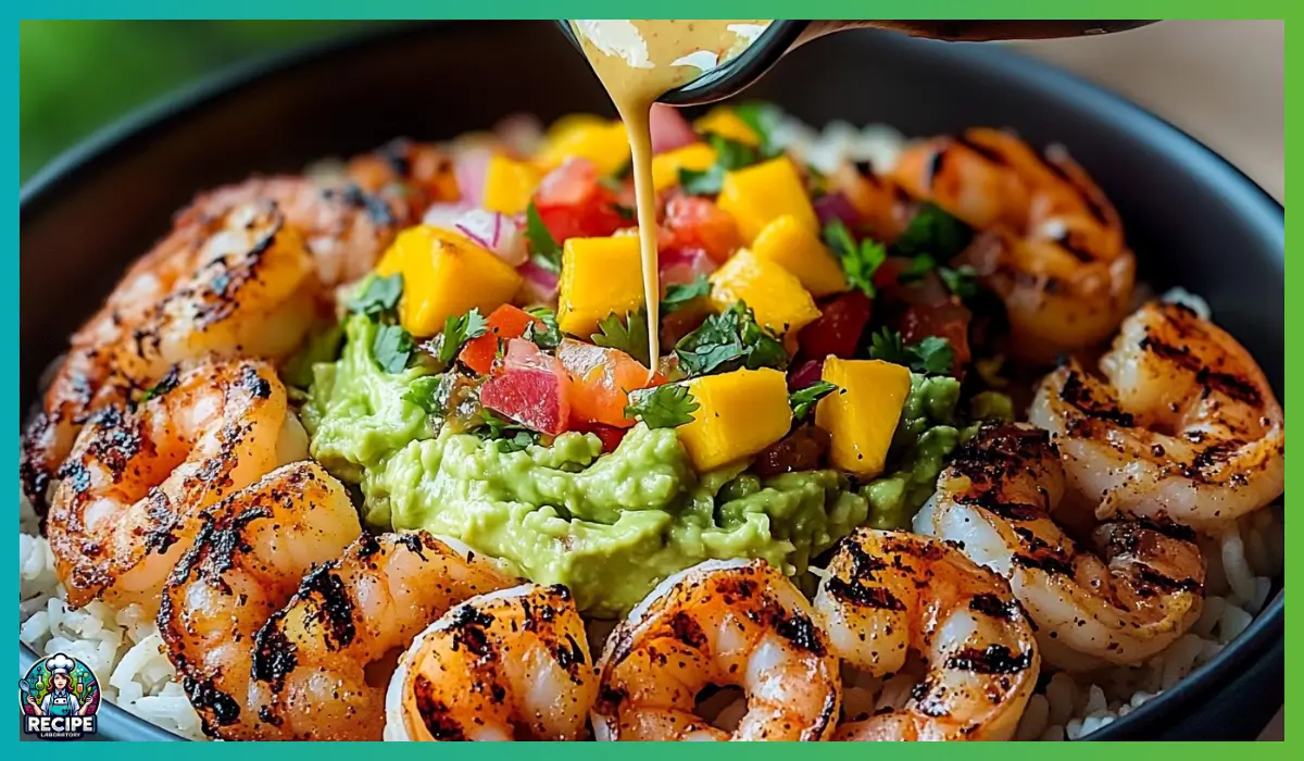 Shrimp and Mango Rice Bowl