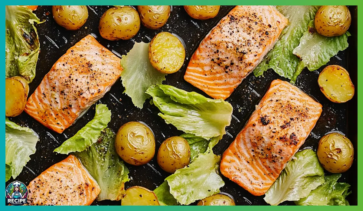 Sheet pan salmon