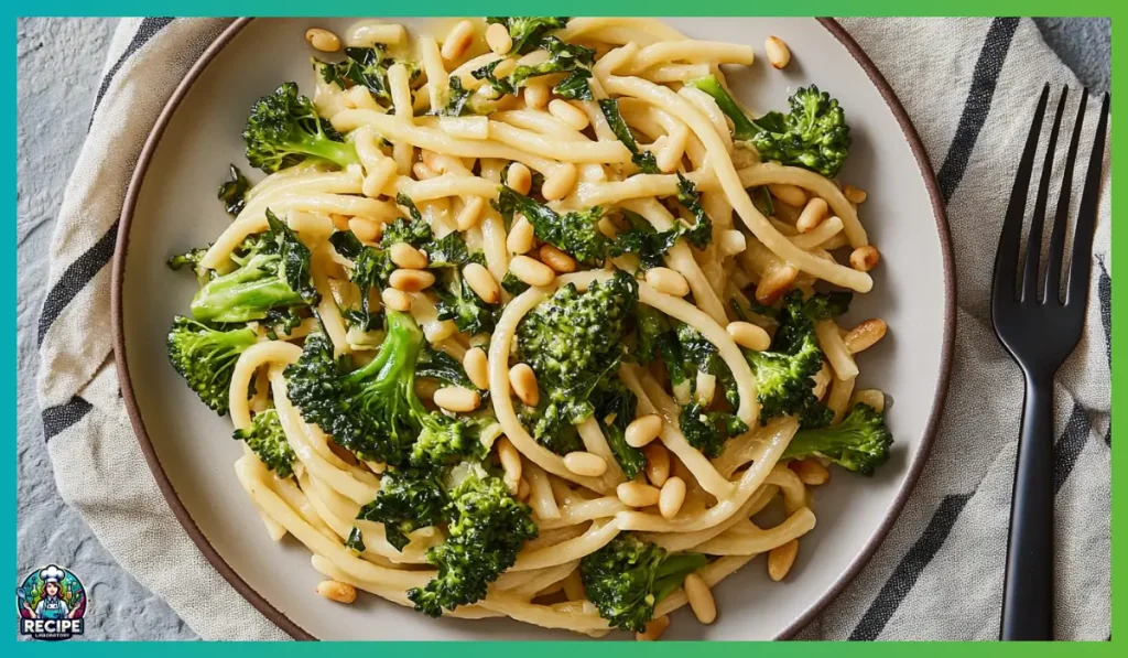 Creamy Lemon Broccolini Pasta