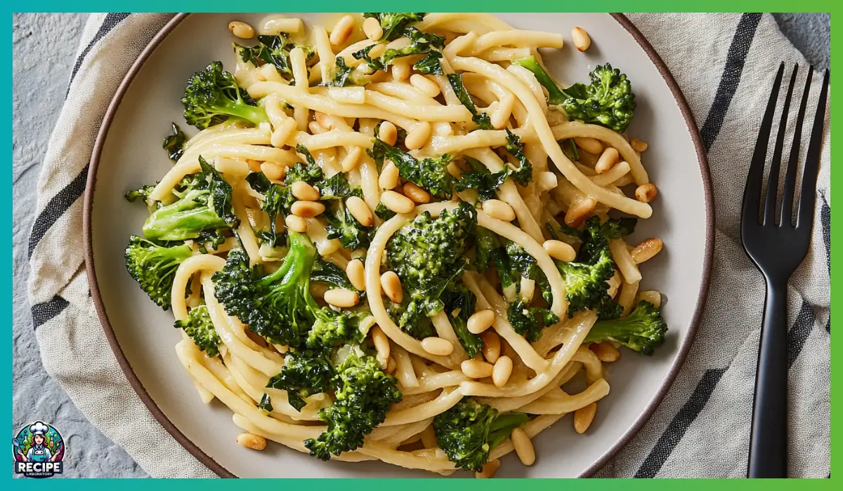 Creamy Lemon Broccolini Pasta